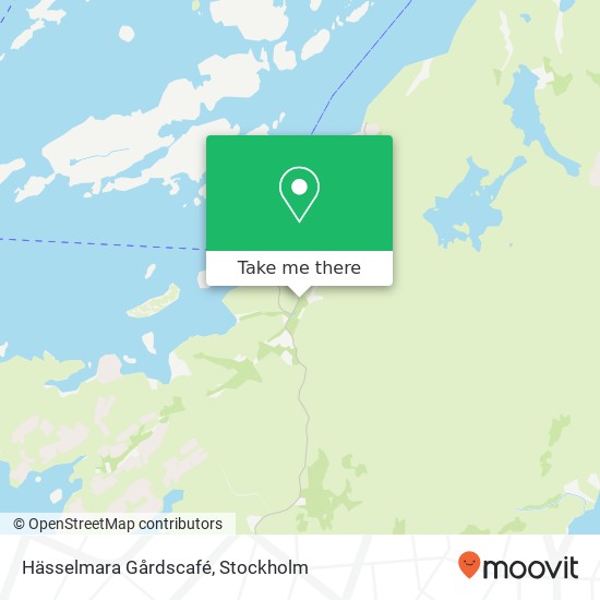 Hässelmara Gårdscafé map