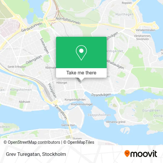 Grev Turegatan map