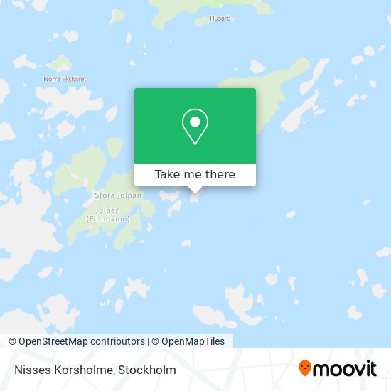 Nisses Korsholme map