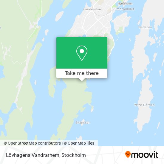 Lövhagens Vandrarhem map