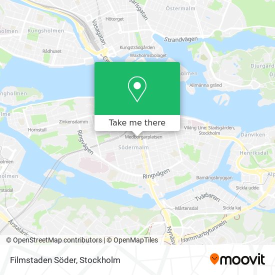 Filmstaden Söder map