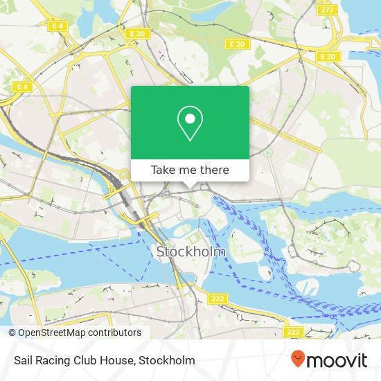 Sail Racing Club House map