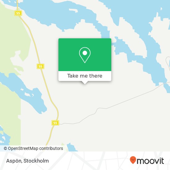 Aspön map