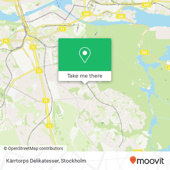 Kärrtorps Delikatesser map