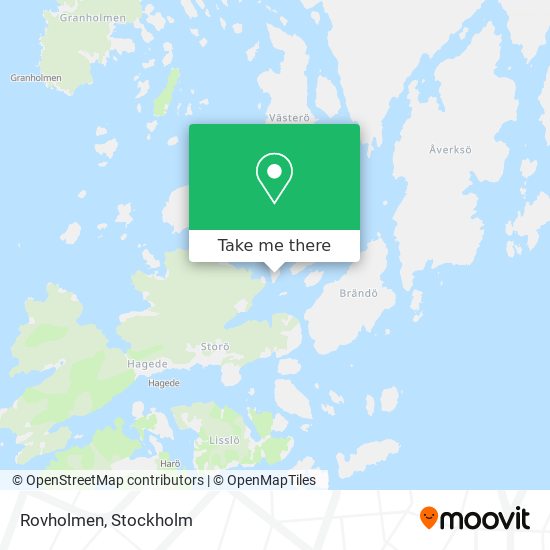 Rovholmen map