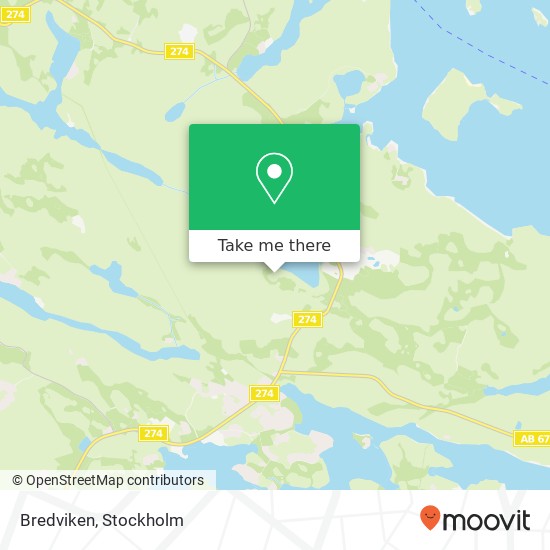 Bredviken map