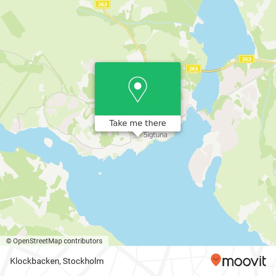 Klockbacken map