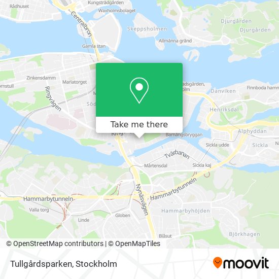 Tullgårdsparken map