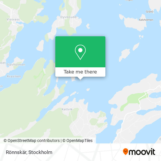 Rönnskär map