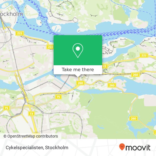 Cykelspecialisten map