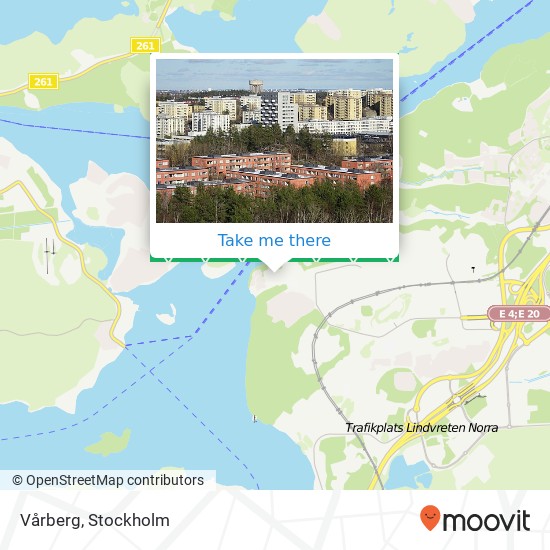 Vårberg map