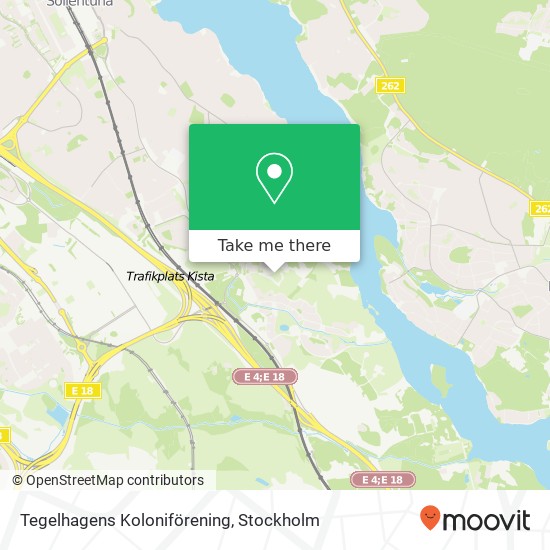 Tegelhagens Koloniförening map