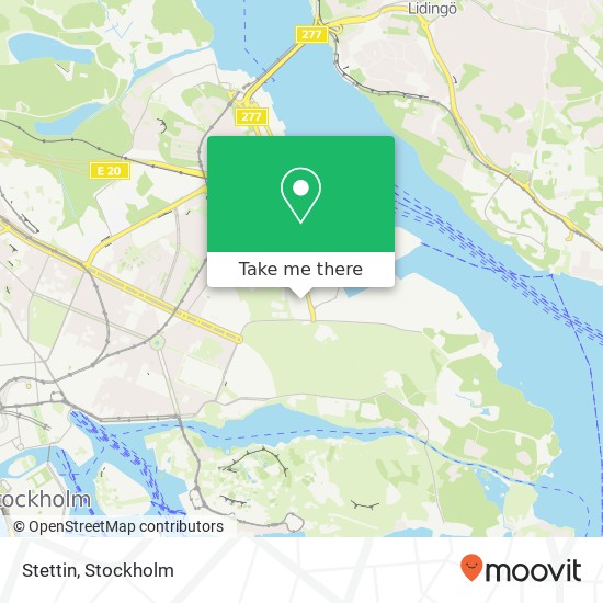 Stettin map