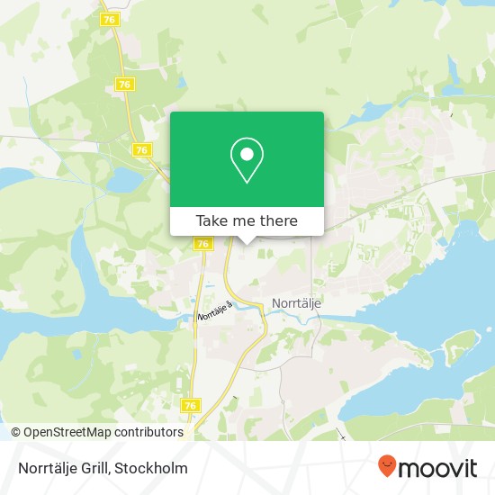 Norrtälje Grill map