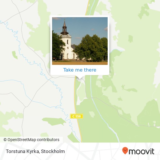 Torstuna Kyrka map