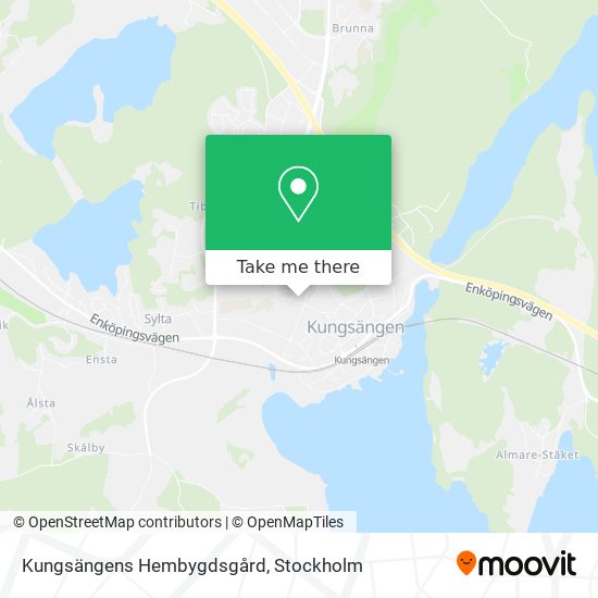 Kungsängens Hembygdsgård map