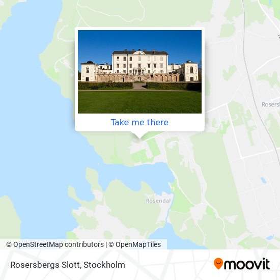 Rosersbergs Slott map