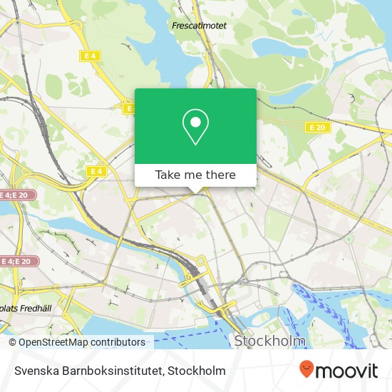 Svenska Barnboksinstitutet map