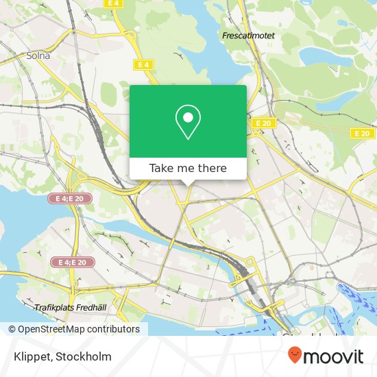 Klippet map