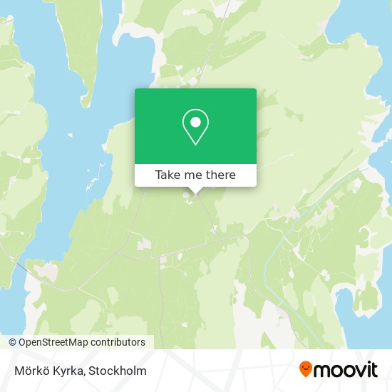 Mörkö Kyrka map