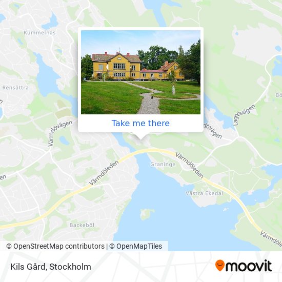 Kils Gård map