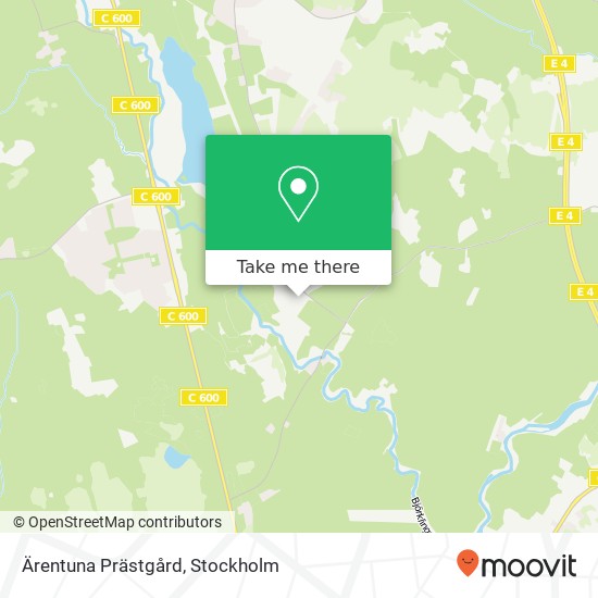 Ärentuna Prästgård map