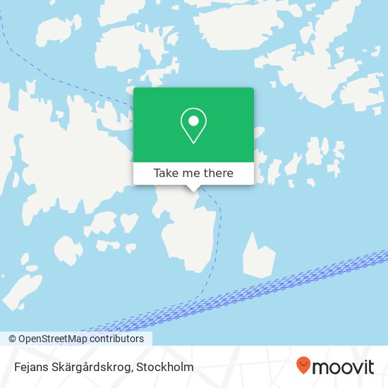 Fejans Skärgårdskrog map