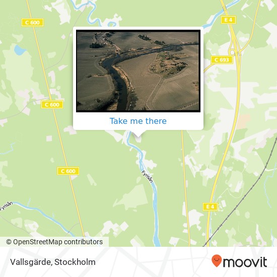 Vallsgärde map