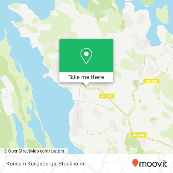 Konsum Kungsberga map