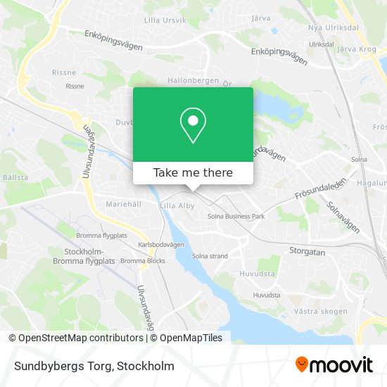 Sundbybergs Torg map
