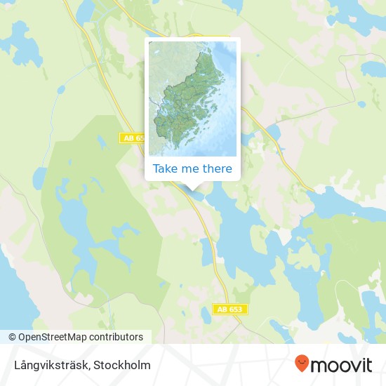 Långviksträsk map