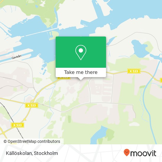 Källöskolan map