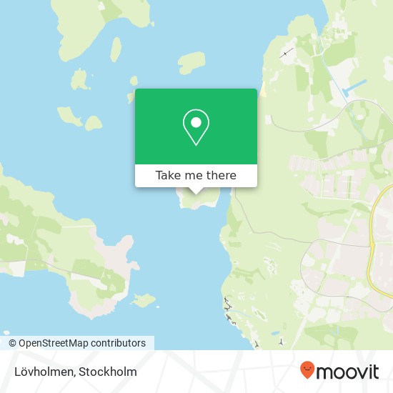 Lövholmen map