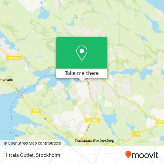 Iittala Outlet map