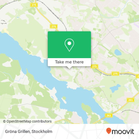 Gröna Grillen map