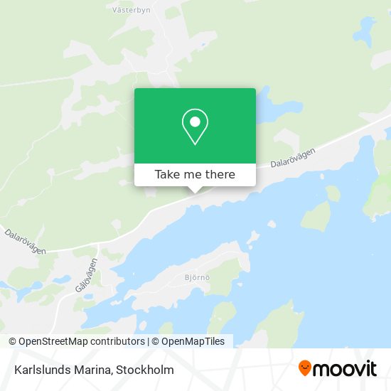 Karlslunds Marina map