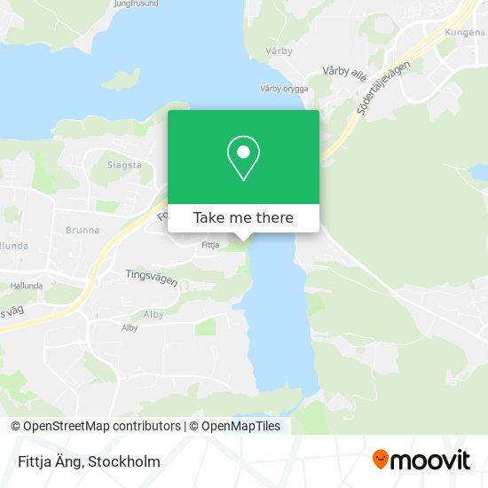 Fittja Äng map