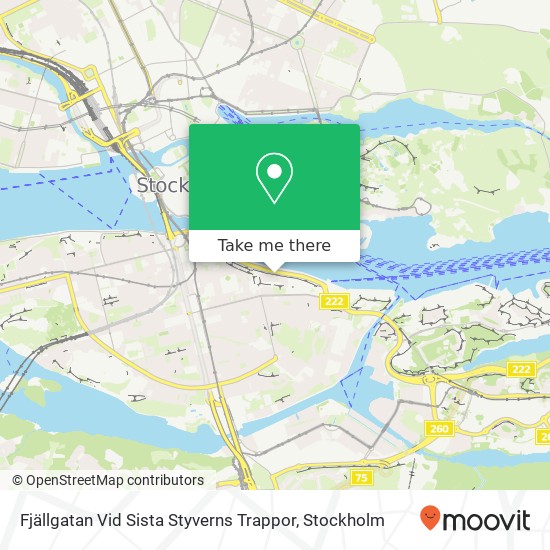 Fjällgatan Vid Sista Styverns Trappor map