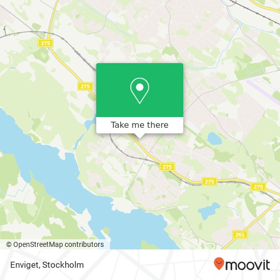 Enviget map