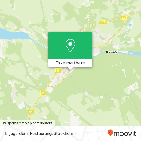 Liljegårdens Restaurang map