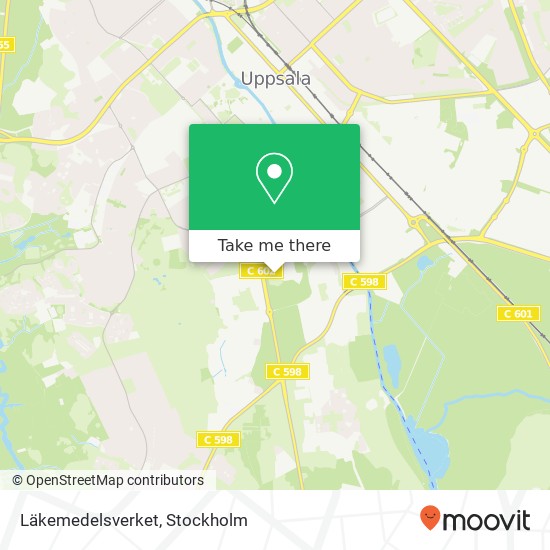 Läkemedelsverket map