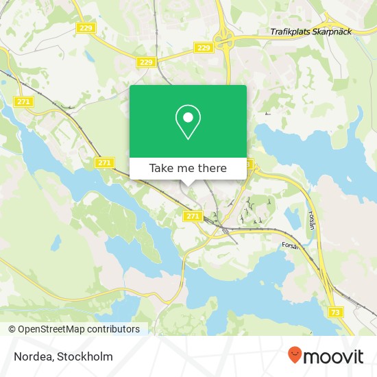 Nordea map