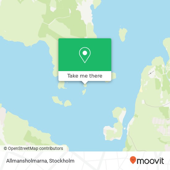 Allmansholmarna map