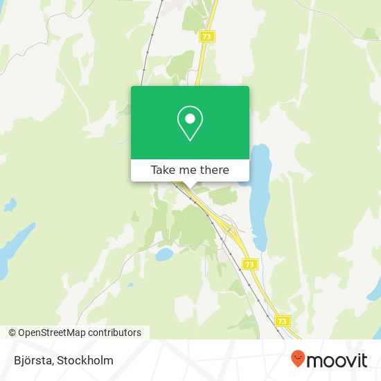 Björsta map