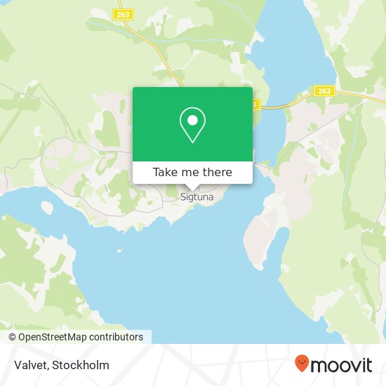 Valvet map