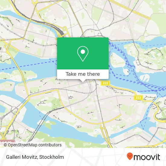 Galleri Movitz map