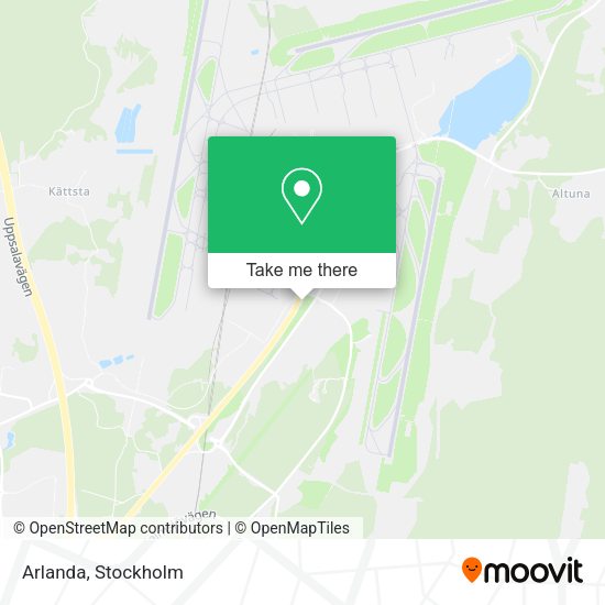 Arlanda map