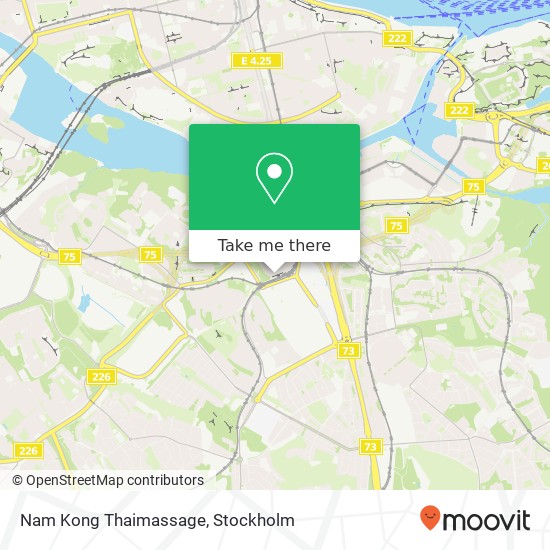 Nam Kong Thaimassage map