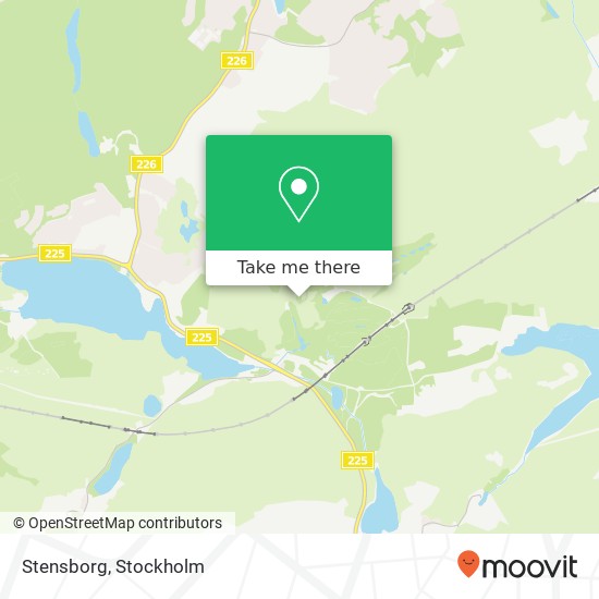 Stensborg map