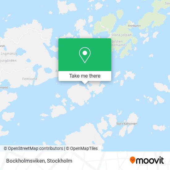 Bockholmsviken map